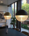 WOMO Prismatic/Milk Glass Globe Pendant Light-WM2065 thumbnail