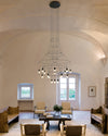 WOMO Wire Tiered Sculptural Chandelier-WM2066 thumbnail
