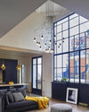 WOMO Wire Tiered Sculptural Chandelier-WM2066 thumbnail
