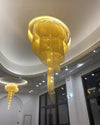 WOMO Spiral Tassel Foyer Chandelier-WM2067 thumbnail