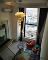 WOMO Spiral Tassel Foyer Chandelier-WM2067 thumbnail