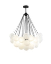 WOMO Cluster Frosted Glass Bubbles Chandelier-WM2068 thumbnail