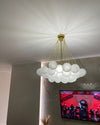 WOMO Cluster Frosted Glass Bubbles Chandelier-WM2068 thumbnail