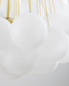 WOMO Cluster Frosted Glass Bubbles Chandelier-WM2068 thumbnail