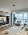 WOMO Swirl Led Chandelier-WM2073 thumbnail