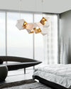 WOMO Long Steel Sculptural Chandelier-WM2076 thumbnail