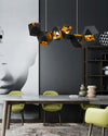 WOMO Long Steel Sculptural Chandelier-WM2076 thumbnail