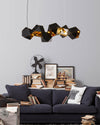 WOMO Long Steel Sculptural Chandelier-WM2076 thumbnail