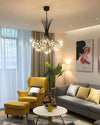 WOMO Gypsophila Bouquet Crystal Flower Chandelier-WM2077 thumbnail
