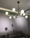 WOMO Milk Glass Globe Chandelier-WM2081 thumbnail