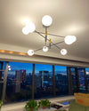 WOMO Milk Glass Globe Chandelier-WM2081 thumbnail