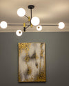 WOMO Milk Glass Globe Chandelier-WM2081 thumbnail