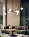 WOMO Milk Glass Globe Chandelier-WM2081 thumbnail