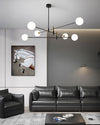 WOMO Milk Glass Globe Chandelier-WM2081 thumbnail