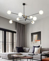 WOMO Milk Glass Globe Chandelier-WM2081 thumbnail