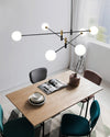 WOMO Milk Glass Globe Chandelier-WM2081 thumbnail