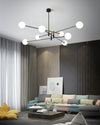 WOMO Milk Glass Globe Chandelier-WM2081 thumbnail