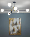 WOMO Milk Glass Globe Chandelier-WM2081 thumbnail