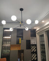 WOMO Milk Glass Globe Chandelier-WM2081 thumbnail