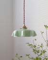 WOMO Retro Coloured/Pink Glass Pendant Light-WM2084 thumbnail
