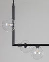 WOMO Linear Glass Globe Chandelier-WM2090 thumbnail