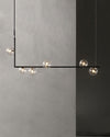 WOMO Linear Glass Globe Chandelier-WM2090 thumbnail