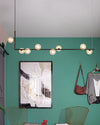 WOMO Linear Glass Globe Chandelier-WM2090 thumbnail