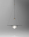 WOMO Ripple Glass Pendant Light-WM2092 thumbnail