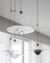 WOMO Ripple Glass Pendant Light-WM2092 thumbnail