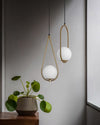 WOMO Glass Globe Pendant Light-WM2097 thumbnail