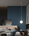 WOMO Glass Globe Pendant Light-WM2097 thumbnail