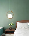 WOMO Glass Globe Pendant Light-WM2097 thumbnail