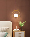 WOMO Glass Globe Pendant Light-WM2097 thumbnail