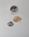 WOMO Cascading Blown Glass Pendant Chandelier-WM2101b thumbnail