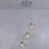WOMO Cascading Blown Glass Pendant Chandelier-WM2101b thumbnail