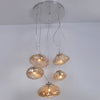 WOMO Cascading Blown Glass Pendant Chandelier-WM2101b thumbnail