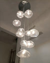WOMO Cascading Blown Glass Pendant Chandelier-WM2101b thumbnail