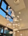 WOMO Cascading Blown Glass Pendant Chandelier-WM2101b thumbnail