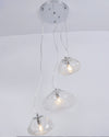 WOMO Cascading Blown Glass Pendant Chandelier-WM2101b thumbnail