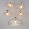 WOMO Cascading Blown Glass Pendant Chandelier-WM2101b thumbnail