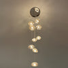 WOMO Cascading Blown Glass Pendant Chandelier-WM2101b thumbnail