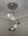 WOMO Cascading Blown Glass Pendant Chandelier-WM2101b thumbnail