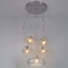 WOMO Cascading Blown Glass Pendant Chandelier-WM2101b thumbnail