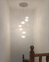 WOMO Cascading Blown Glass Pendant Chandelier-WM2101b thumbnail
