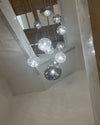 WOMO Cascading Blown Glass Pendant Chandelier-WM2101b thumbnail