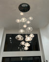 WOMO Cascading Blown Glass Pendant Chandelier-WM2101b thumbnail