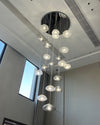 WOMO Cascading Blown Glass Pendant Chandelier-WM2101b thumbnail