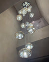 WOMO Cascading Blown Glass Pendant Chandelier-WM2101b thumbnail