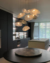 WOMO Cascading Blown Glass Pendant Chandelier-WM2101b thumbnail