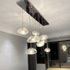 WOMO Cascading Blown Glass Pendant Chandelier-WM2101b thumbnail